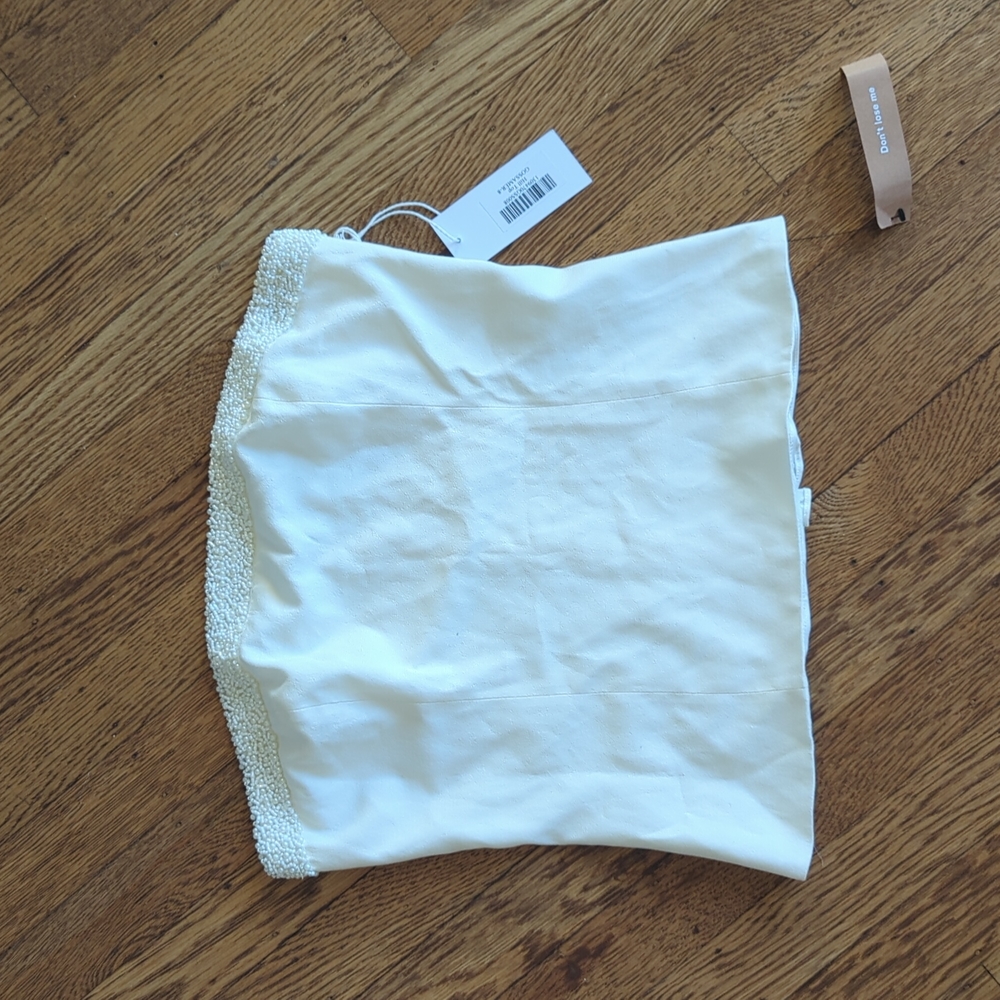 Reformation pearl edge tube top